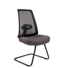 Офисное кресло Chairman 535V Россия ткань черный/серый